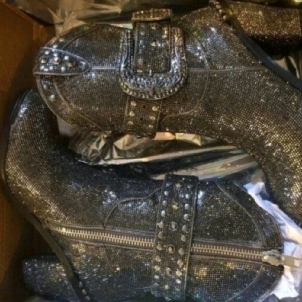Dolls Kill Club Exx Sheriff Shine Boots